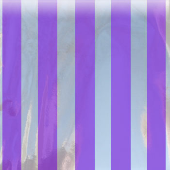 purple striped mylar bag small